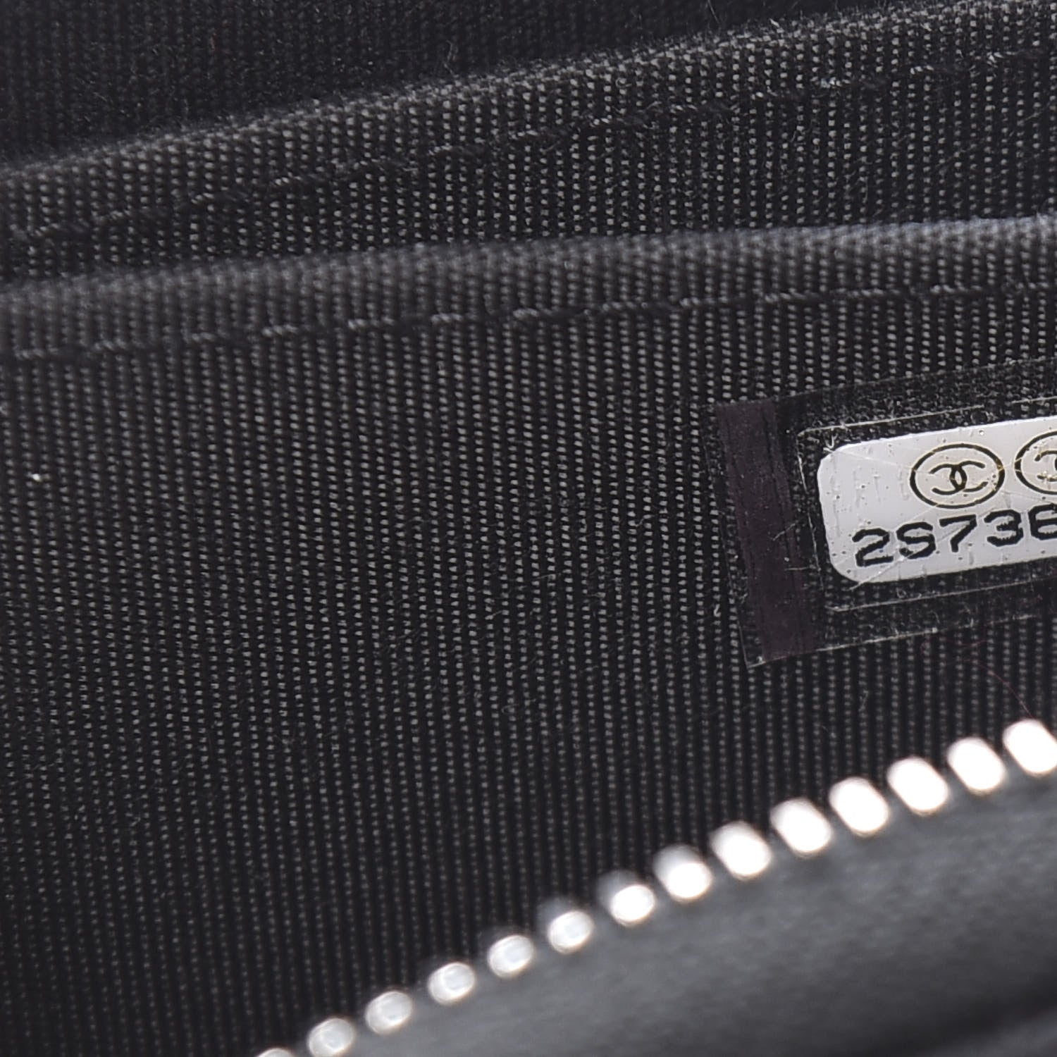 Chanel Caviar Quilted Incognito Zip Coin Purse Black 7 of 9