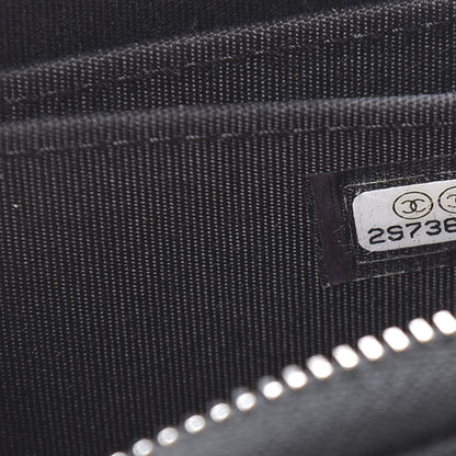 Chanel Caviar Quilted Incognito Zip Coin Purse Black 7 of 9