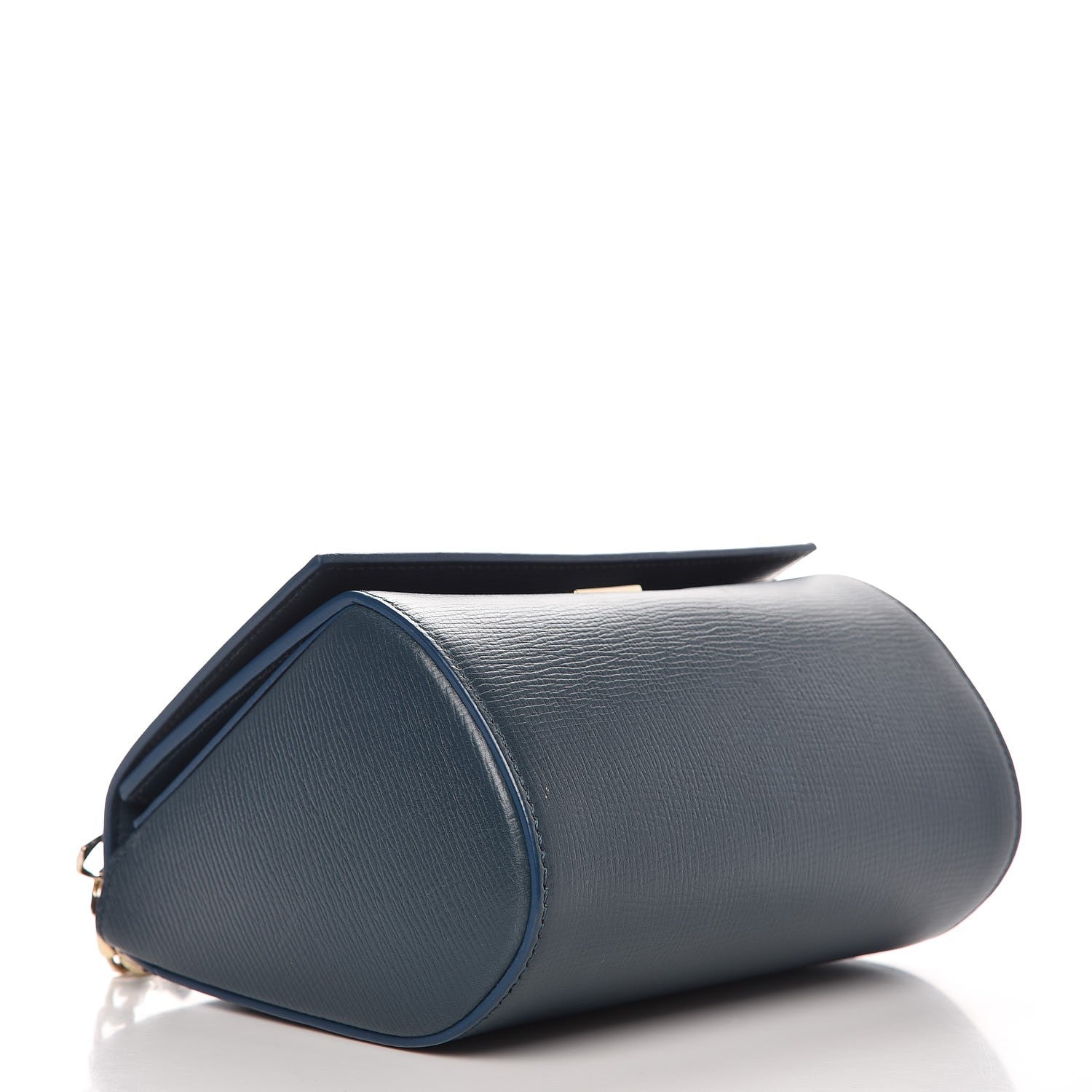 Givenchy Textured Calfskin Mini Pandora Box Chain Crossbody Bag Peacock Blue 4 of 8
