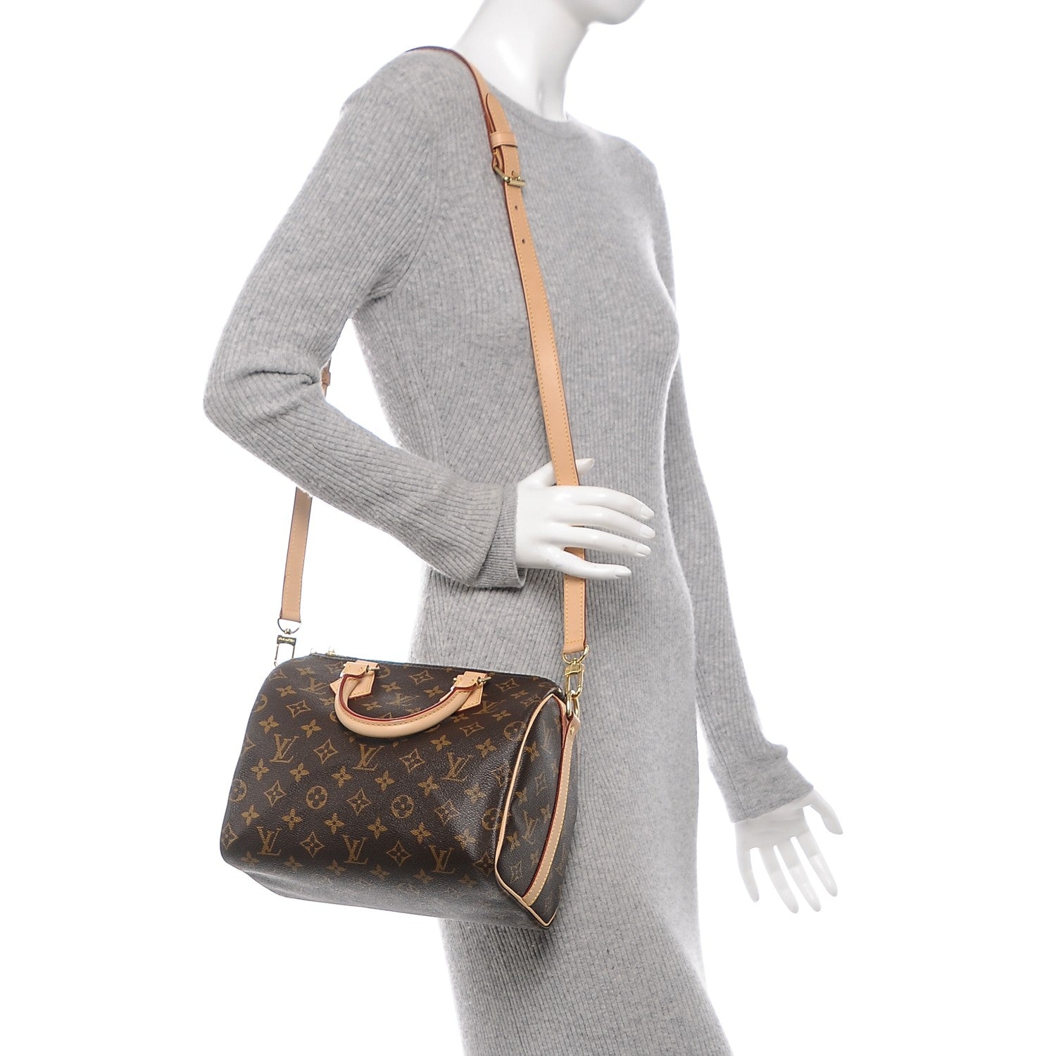 Louis Vuitton Monogram Speedy Bandouliere 25 2 of 6