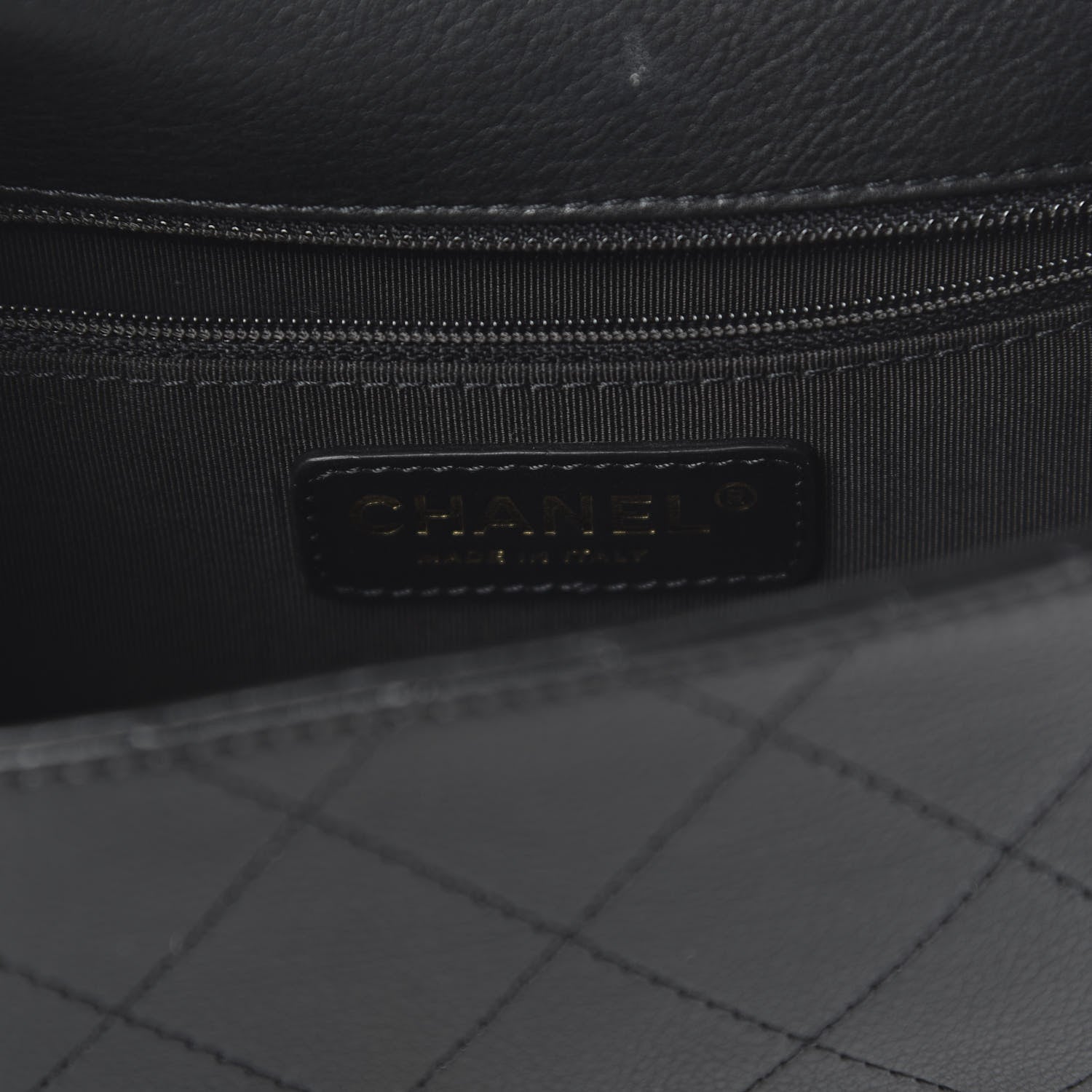 Chanel Calfskin Stitched Small Flap Bag Black 8 of 10