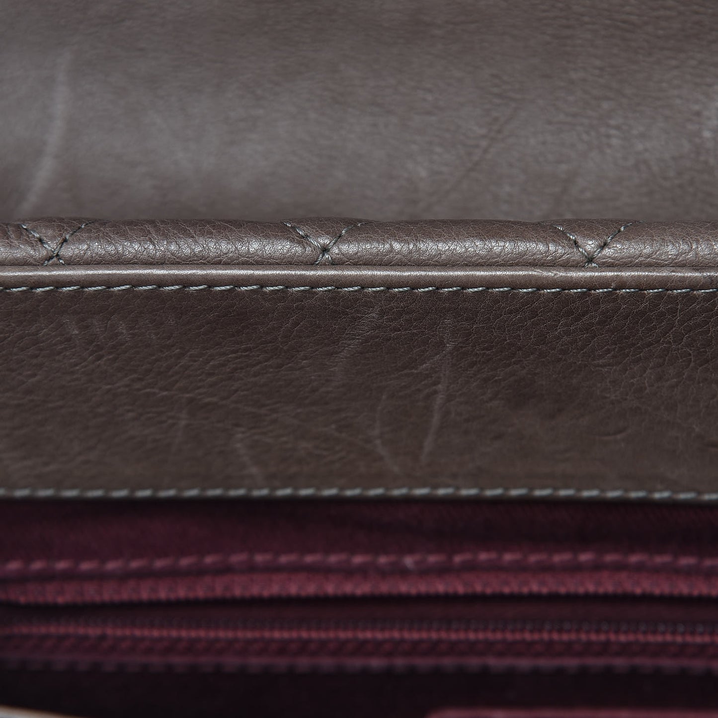 Calfskin Quilted Istanbul Accordion Flap Brown