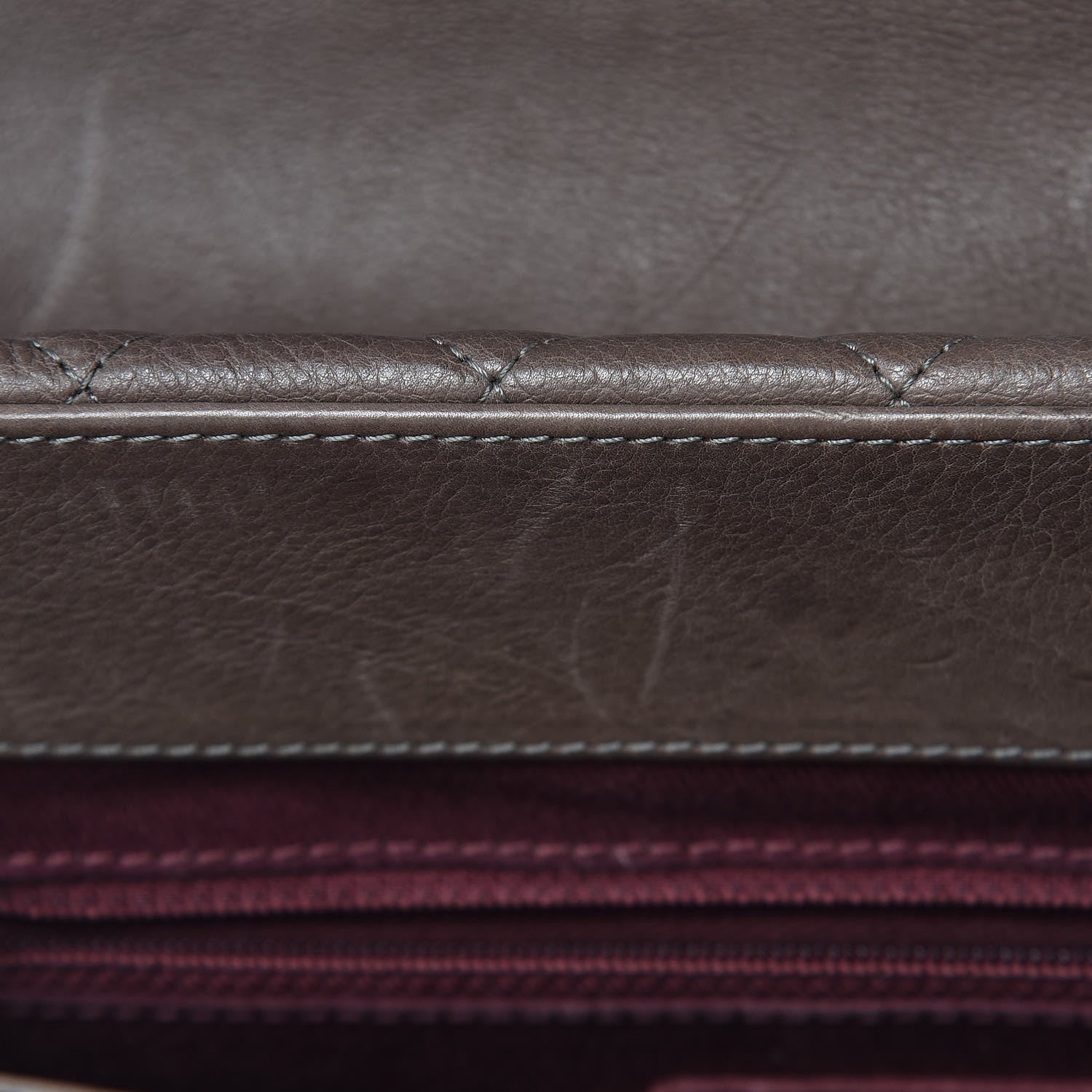 Chanel Calfskin Quilted Istanbul Accordion Flap Brown 11 of 11