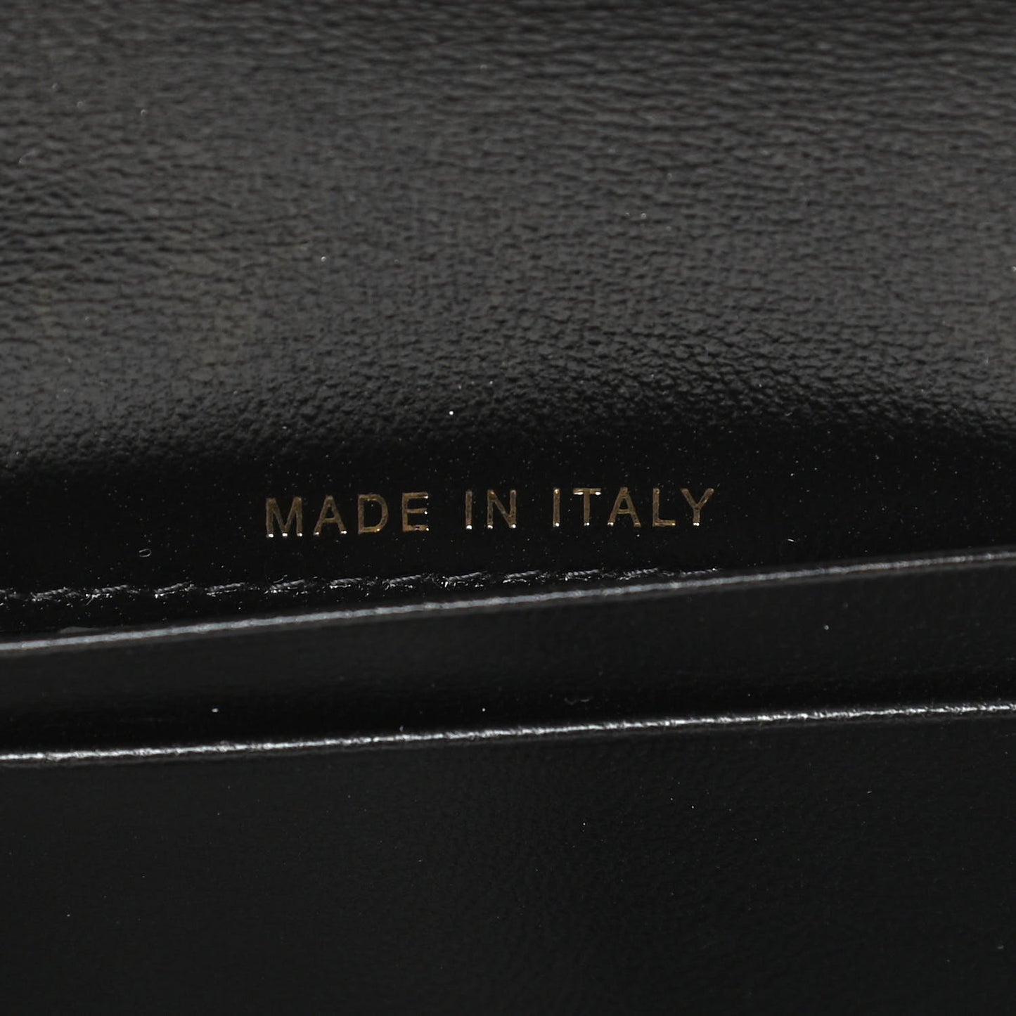 Lambskin Quilted Medium Flap Wallet Black
