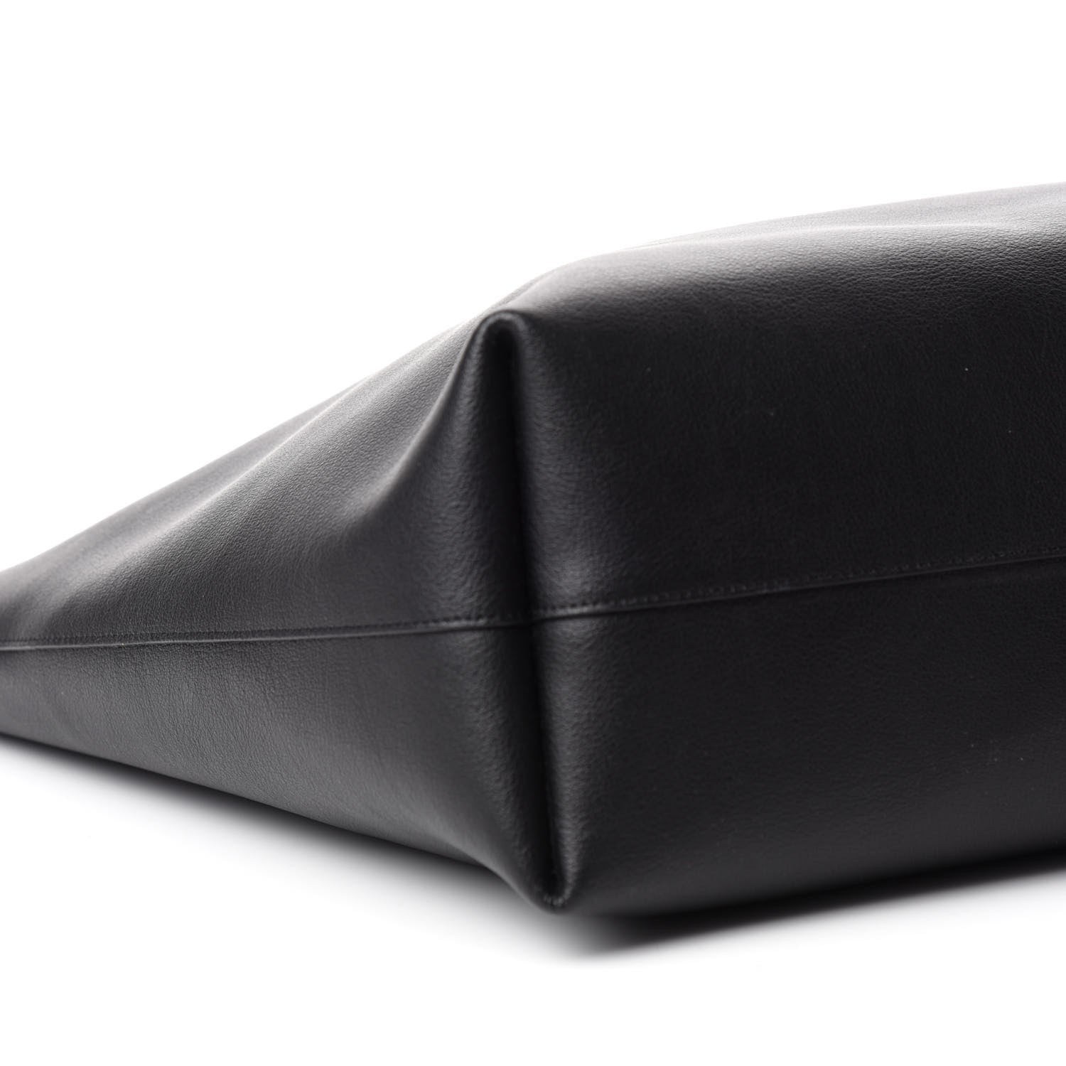 Saint Laurent Calfskin Large Shopping Tote Black 6 of 10