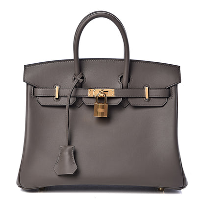 Hermes Veau Jonathan Birkin 25 Etain 1 of 31