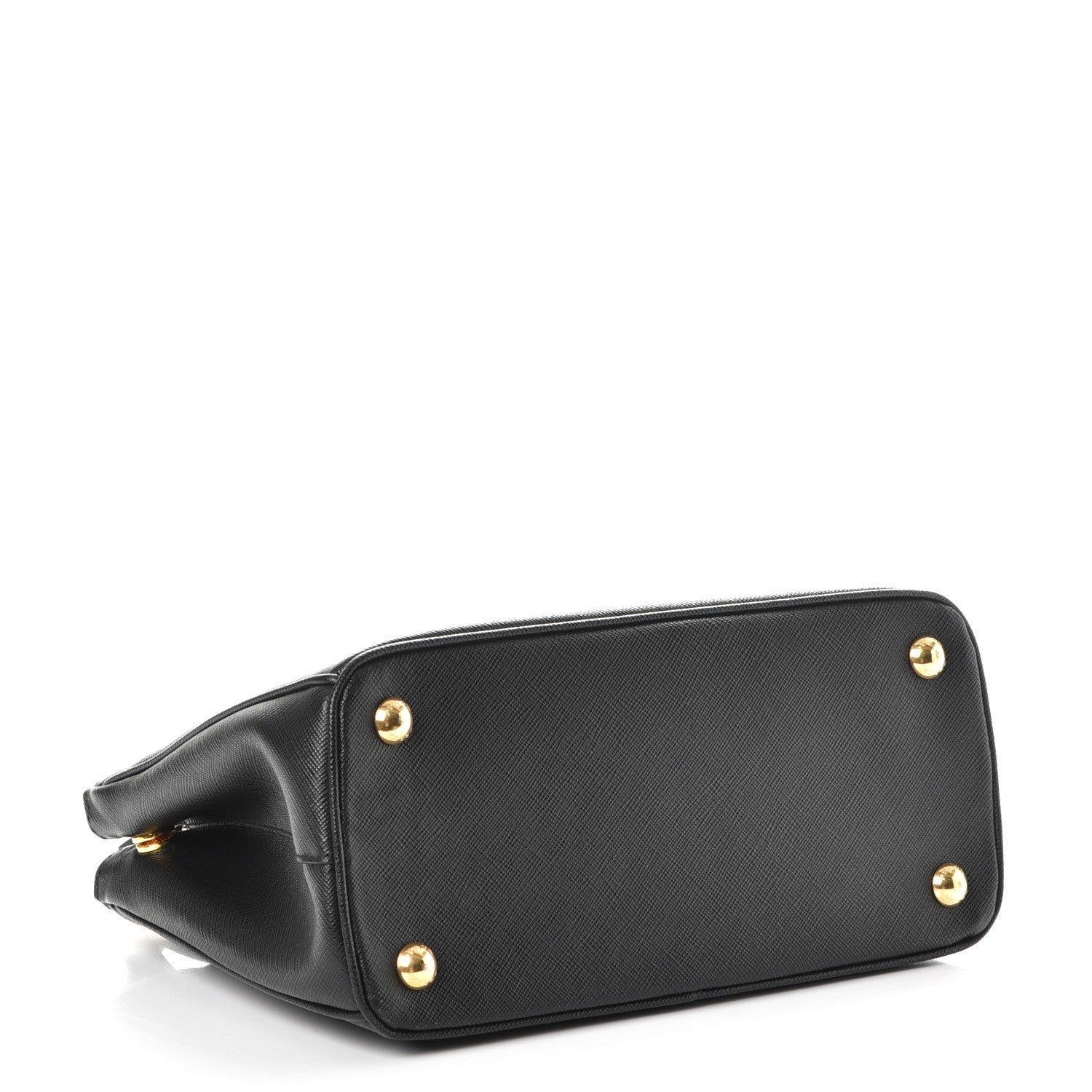 Prada Saffiano Lux Small Galleria Double Zip Tote Black 5 of 9