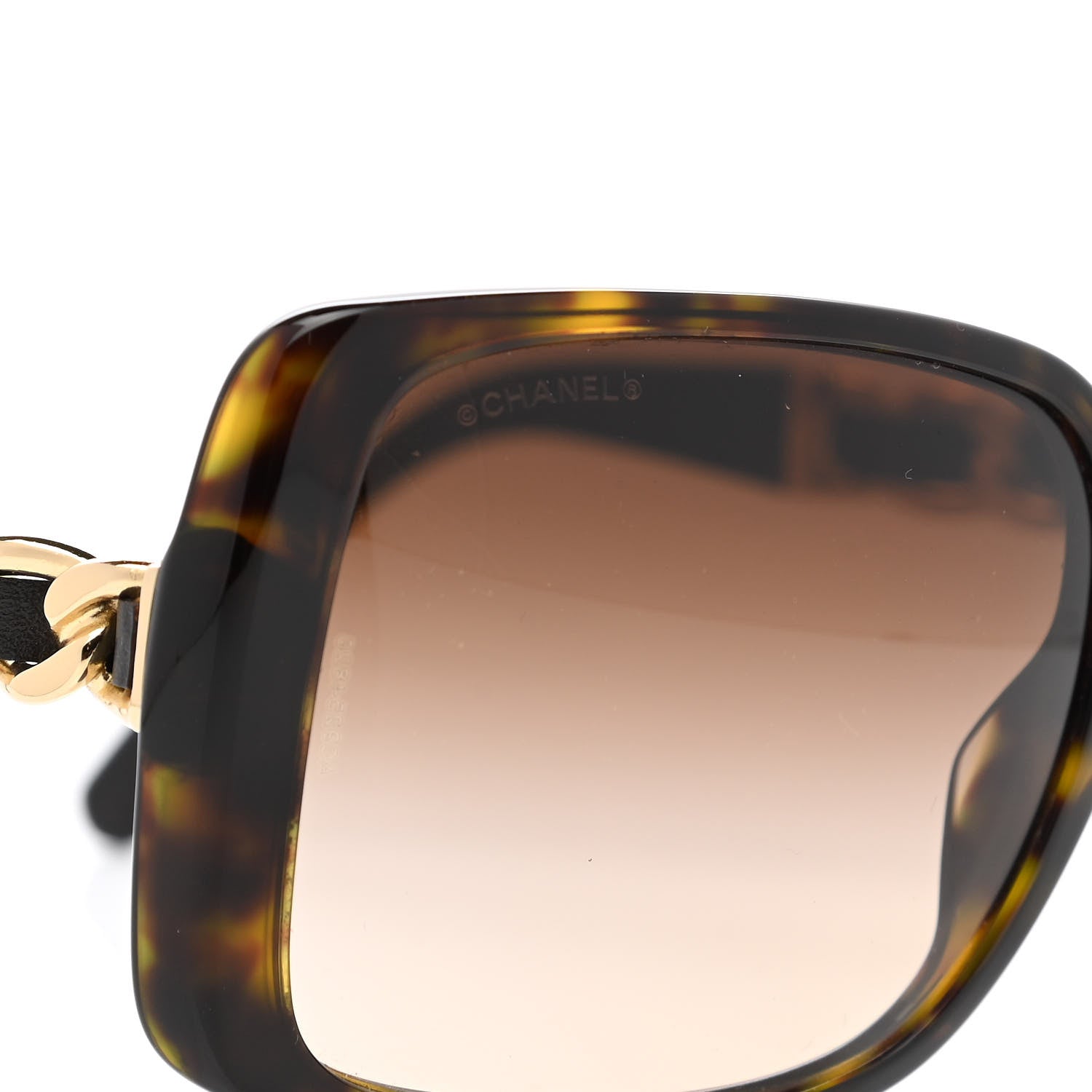 Chanel Tortoise Shell Chain Sunglasses 5208-Q 7 of 8