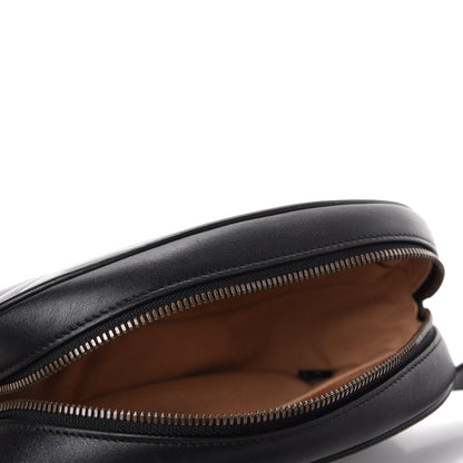Gucci Calfskin Matelasse GG Marmont Belt Bag 75 30 Black 5 of 11