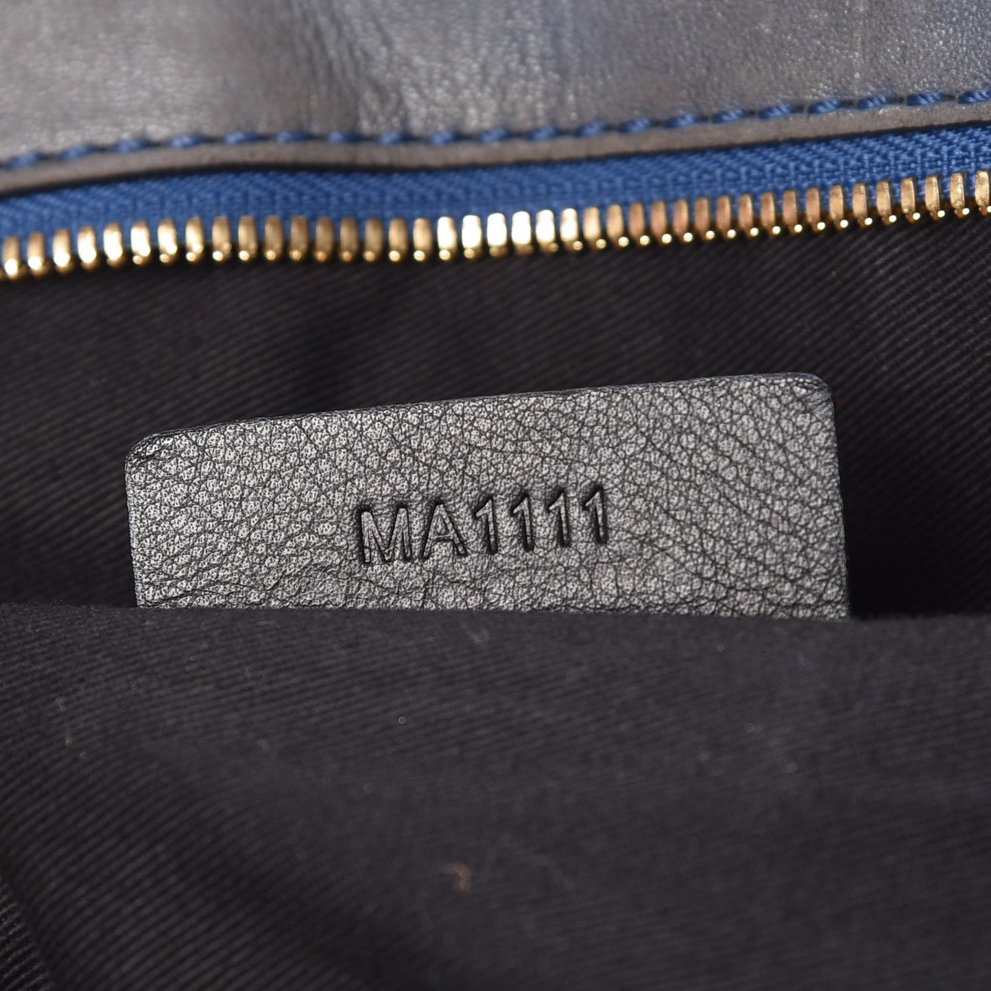 Lambskin Large Nightingale Blue
