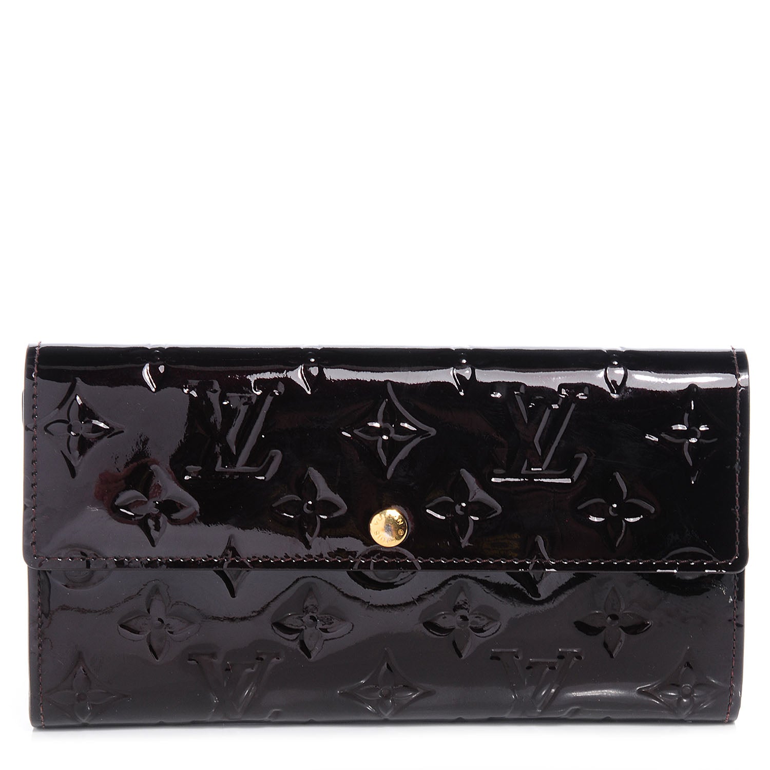 Louis Vuitton Vernis Sarah Wallet Amarante 1 of 7