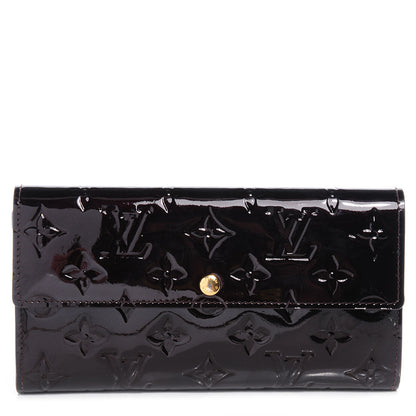 Louis Vuitton Vernis Sarah Wallet Amarante 1 of 7