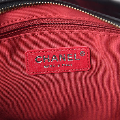 Chanel Aged Calfskin Quilted Medium Gabrielle Hobo Black 6 of 11