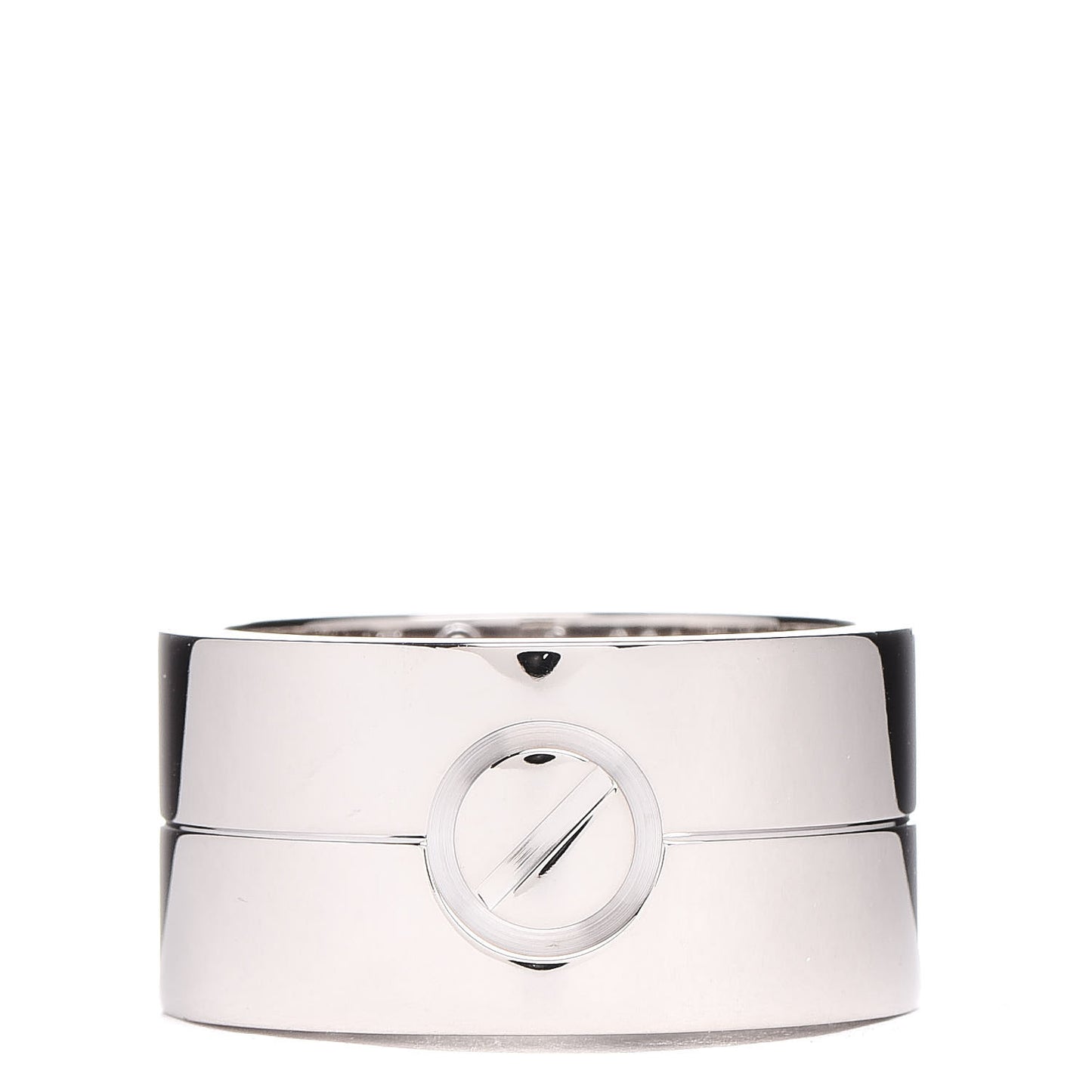 18K White Gold 12mm Wide LOVE Ring 61 9.5