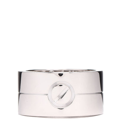 Cartier 18K White Gold 12mm Wide LOVE Ring 61 9.5 1 of 6
