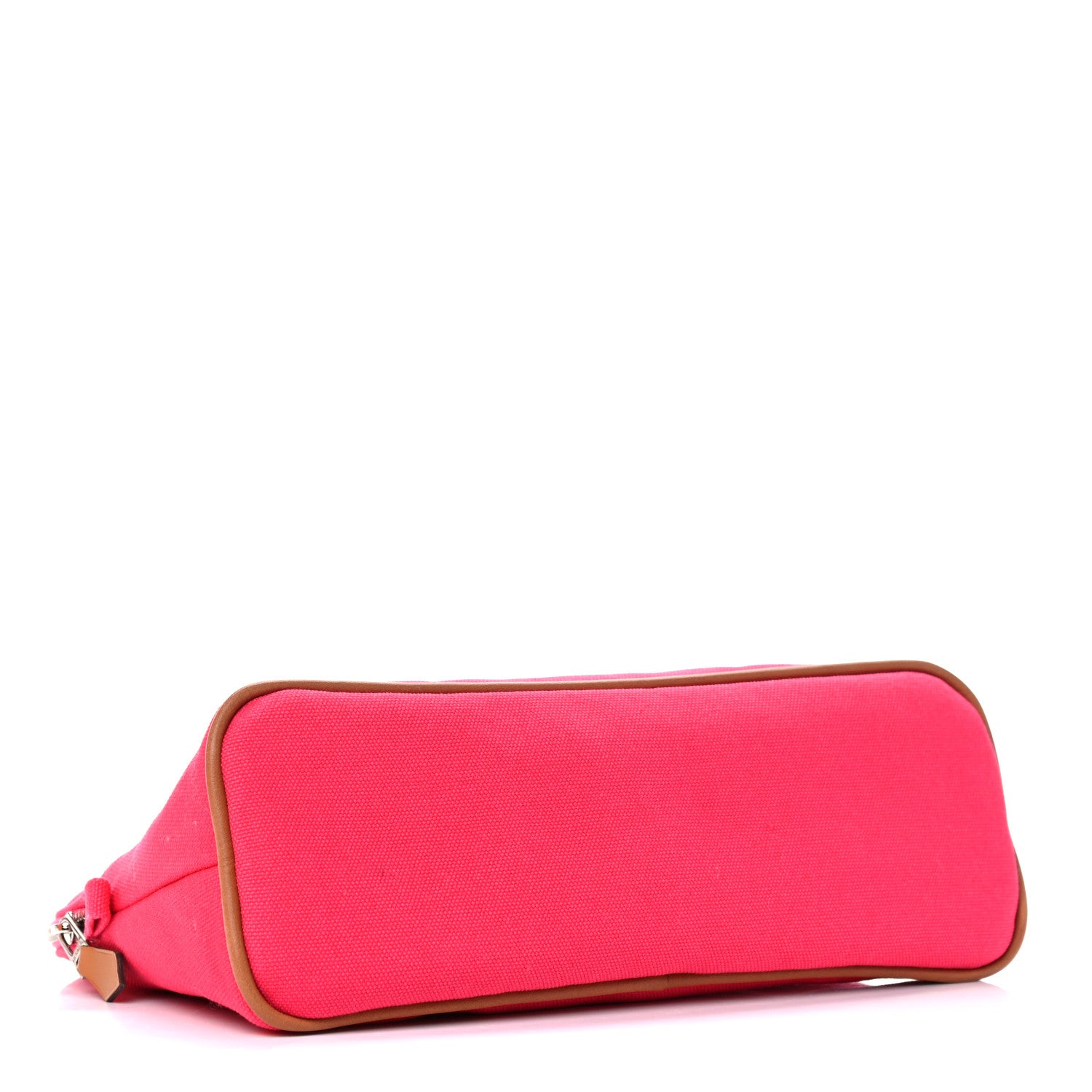 Hermes Cotton Bolide Travel Cosmetic Pouch Rose Extreme 4 of 13