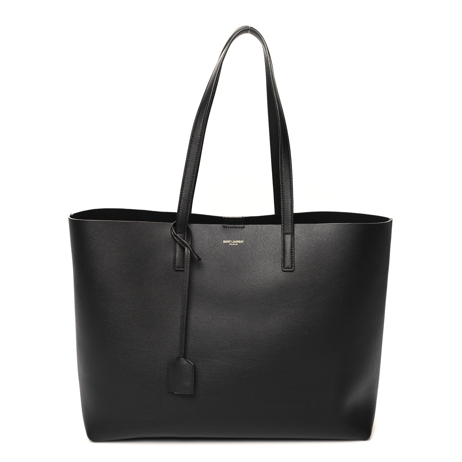 Saint Laurent Calfskin Large Shopping Tote Black 1 of 11