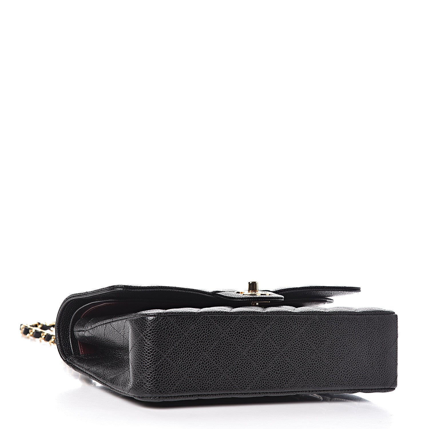 Chanel Caviar Quilted Medium Double Flap Black 4 of 11