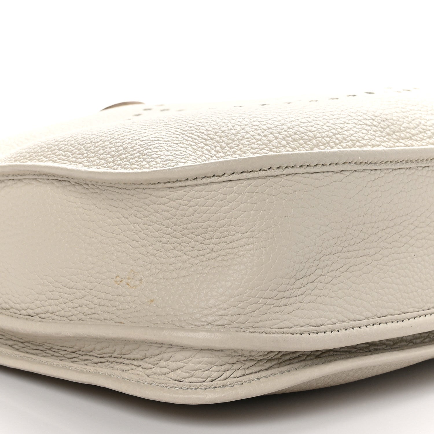 Hermes Taurillon Clemence Evelyne III PM Craie 8 of 10
