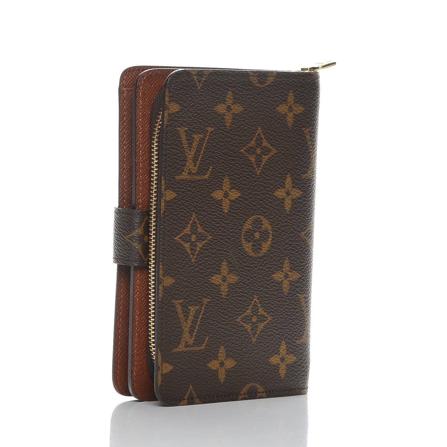 Louis Vuitton Monogram Porte Papier Zippe Wallet 3 of 8