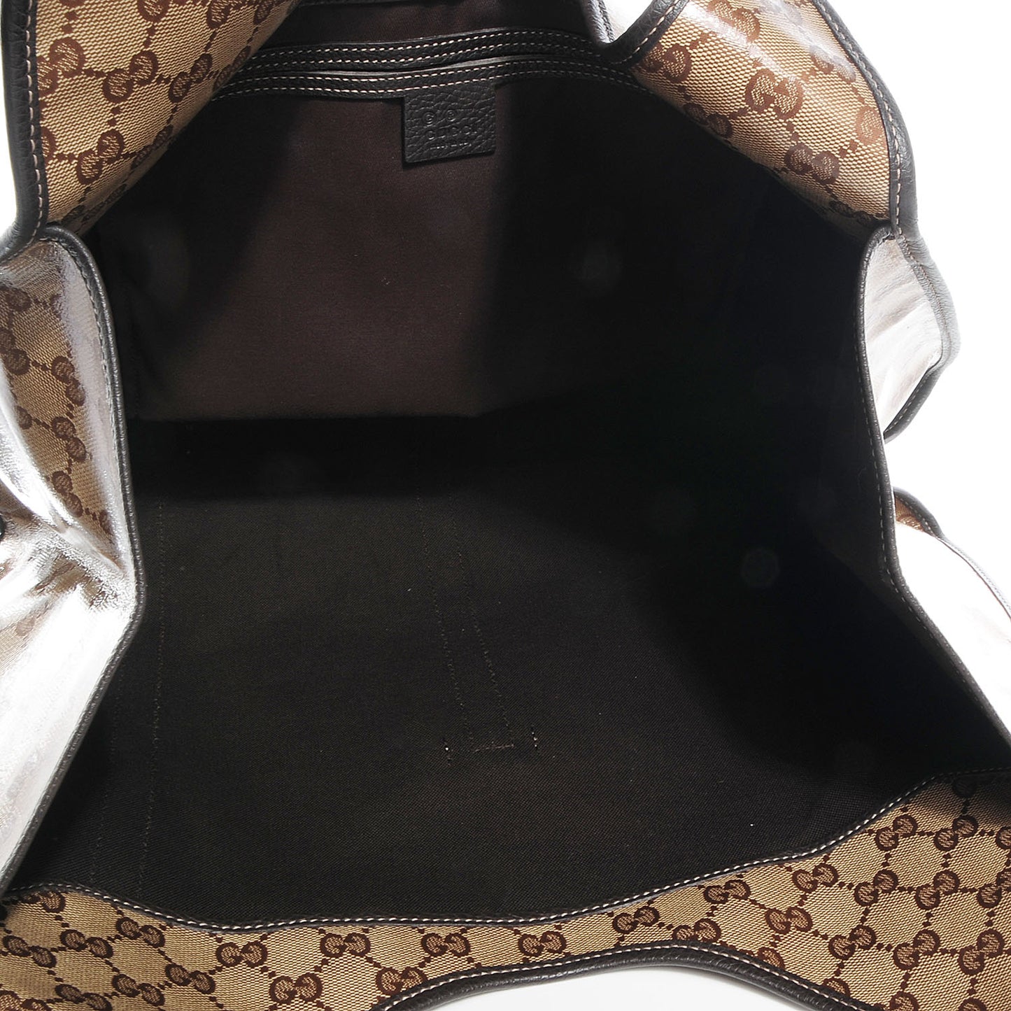 Crystal Monogram Dollar Calfskin Medium Joy Shoulder Bag Beige Ebony Testa Di Moro