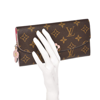 Louis Vuitton Monogram Bloom Flower Emilie Wallet 2 of 7
