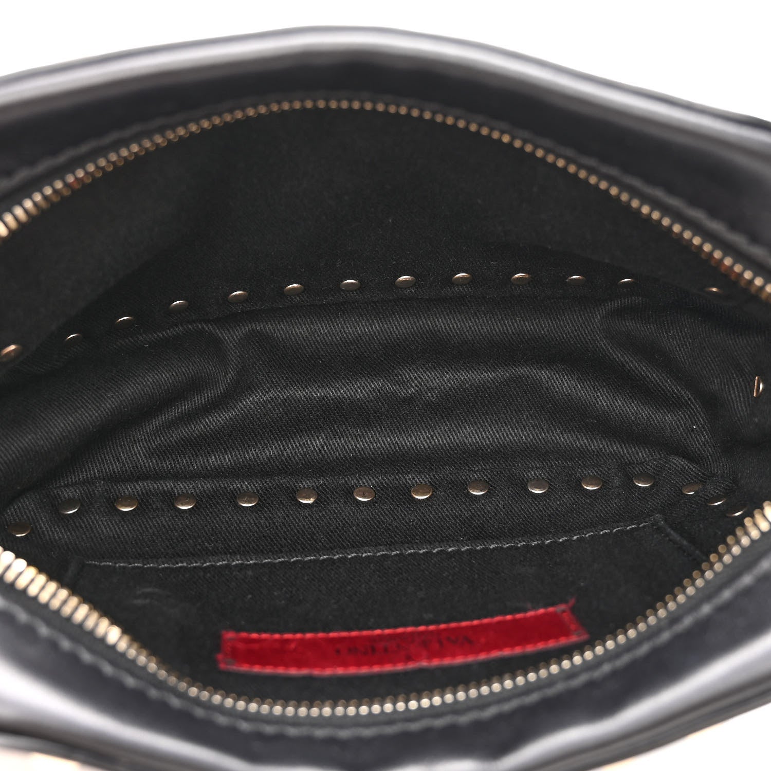 Valentino Garavani Calfskin Rockstud Camera Crossbody Bag Black 5 of 12