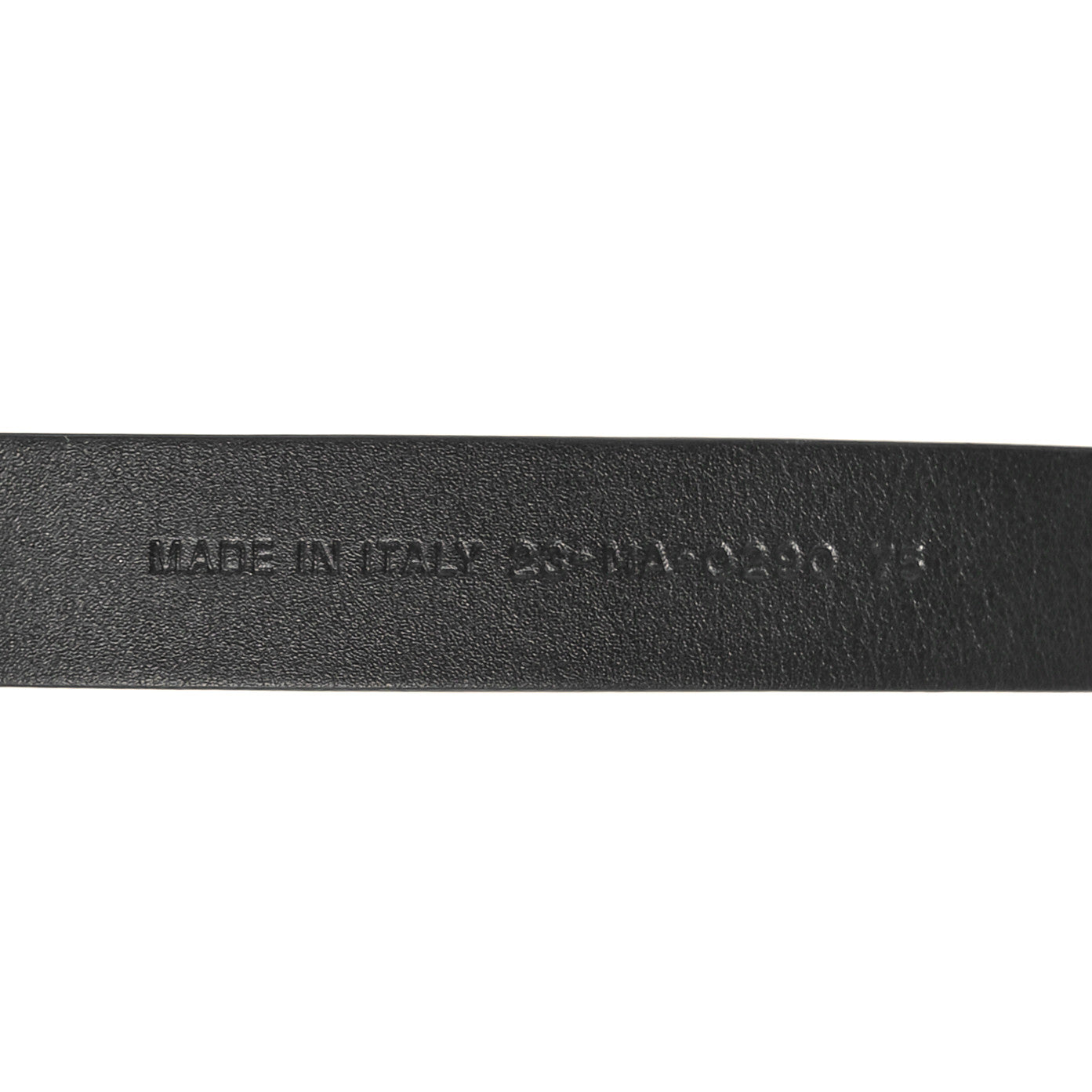 Calfskin Saddle Belt 75 30 Black
