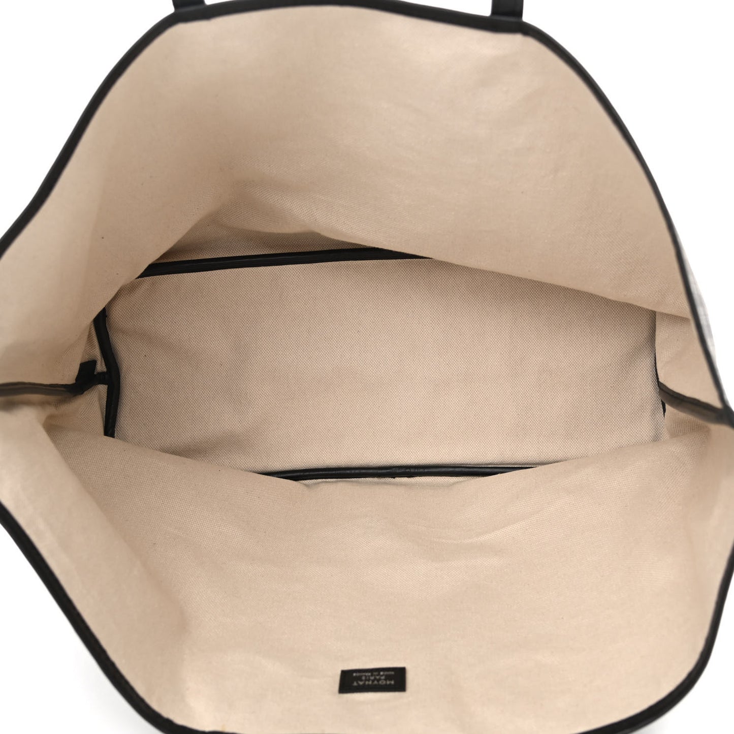 Grained Calfskin Canvas 1920 Oh! Tote Ruban GM Carbon Silver
