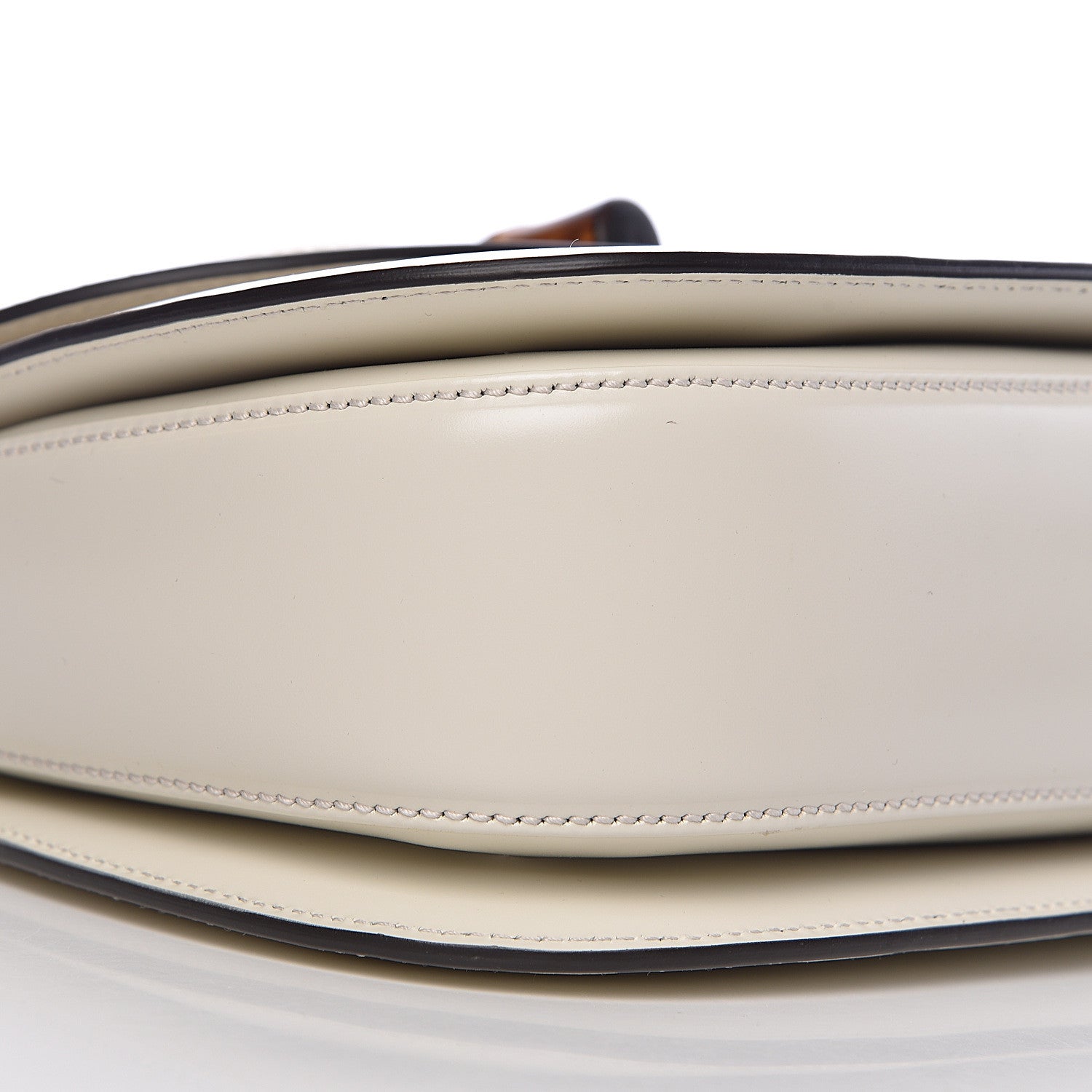 Gucci Calfskin Plexiglass Medium Classic 2 Top Handle Bag White 10 of 12