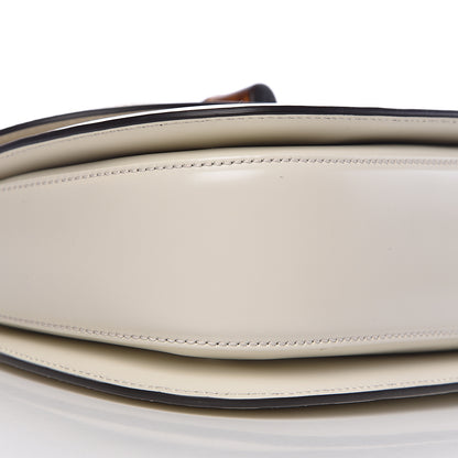 Gucci Calfskin Plexiglass Medium Classic 2 Top Handle Bag White 10 of 12