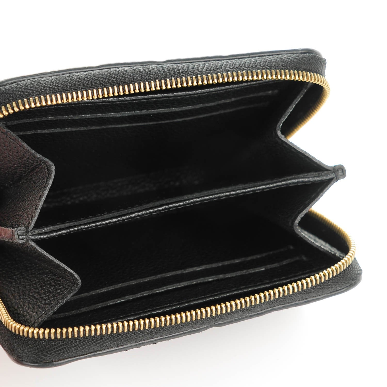 Louis Vuitton Empreinte Zippy Coin Purse Black 5 of 7
