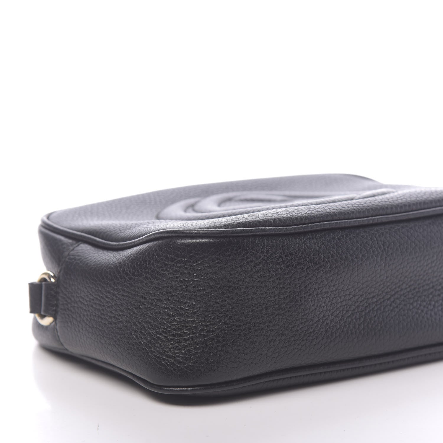 Gucci Pebbled Calfskin Small Soho Disco Bag Black 9 of 11