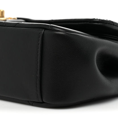 Chanel Lambskin Small A Real Catch Flap Bag Black 8 of 8