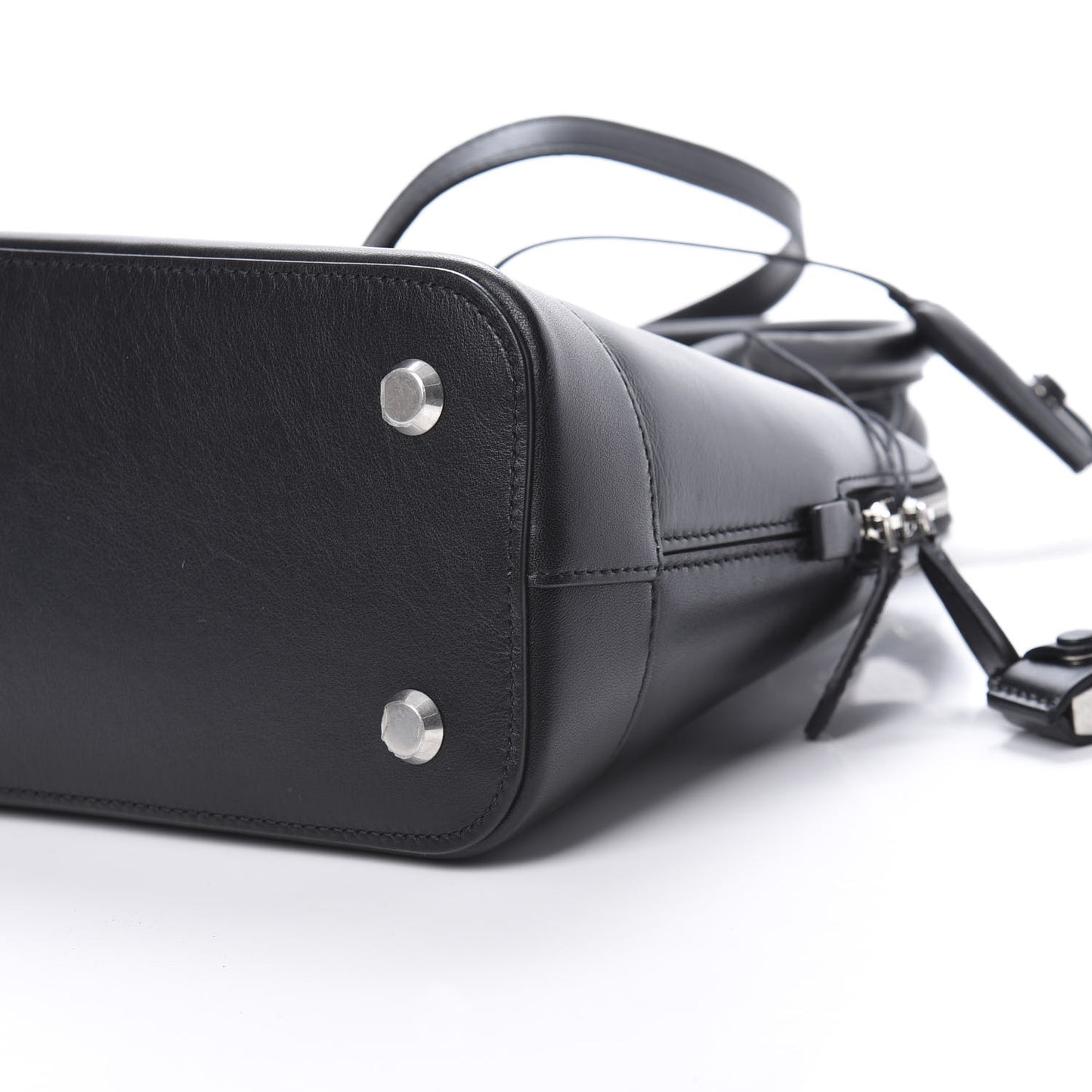 Calfskin You Are The World S Ville Top Handle Bag Black Multicolor