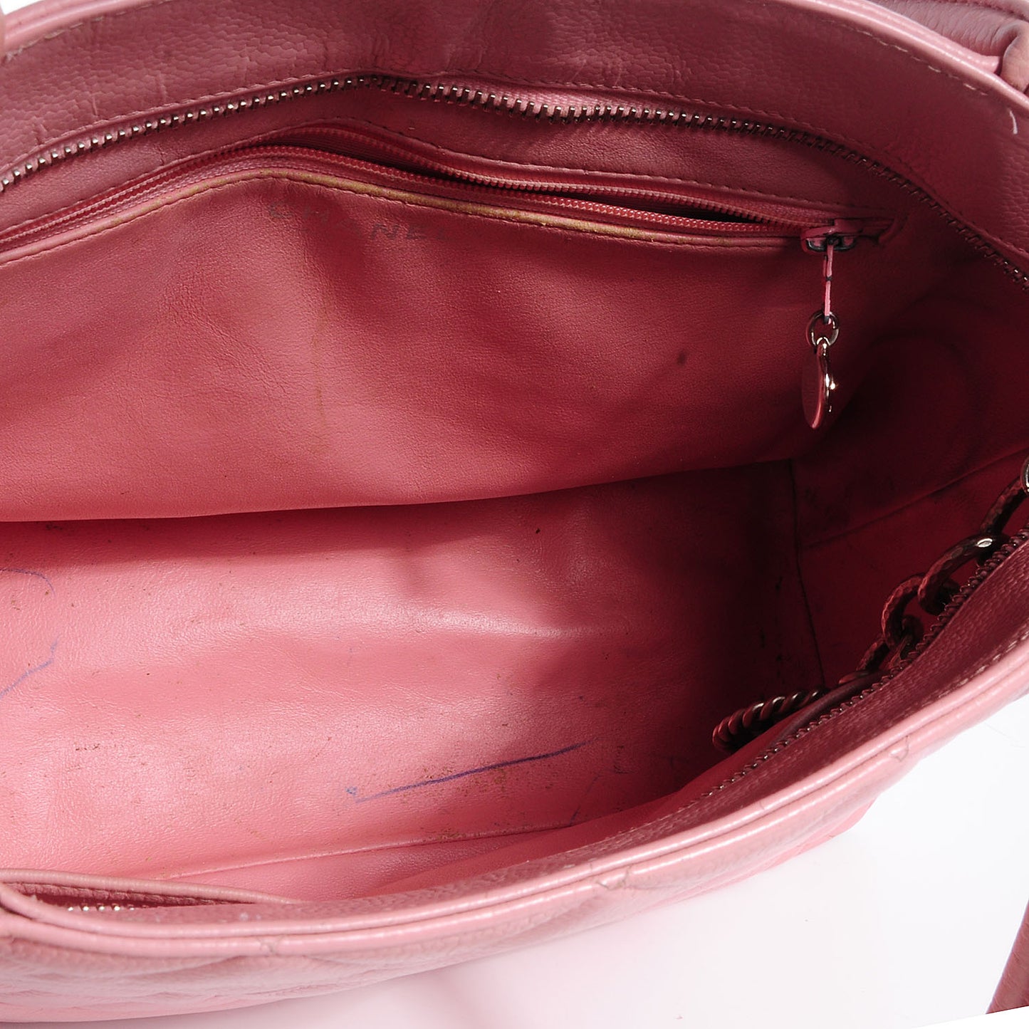 Caviar Medallion CC Tote Light Pink
