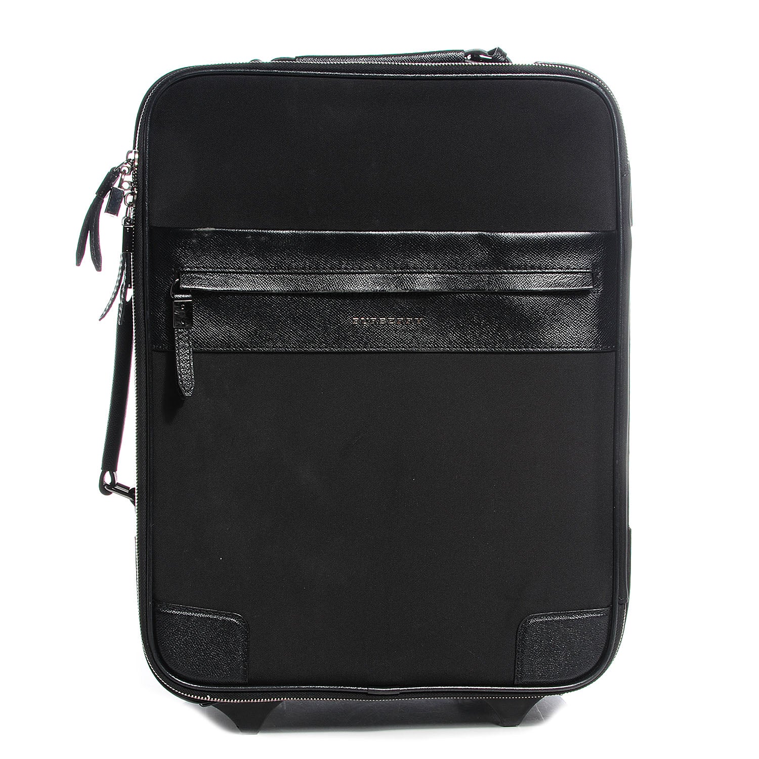 Burberry Smoked Check Carry-On Suitcase Black 1 of 10