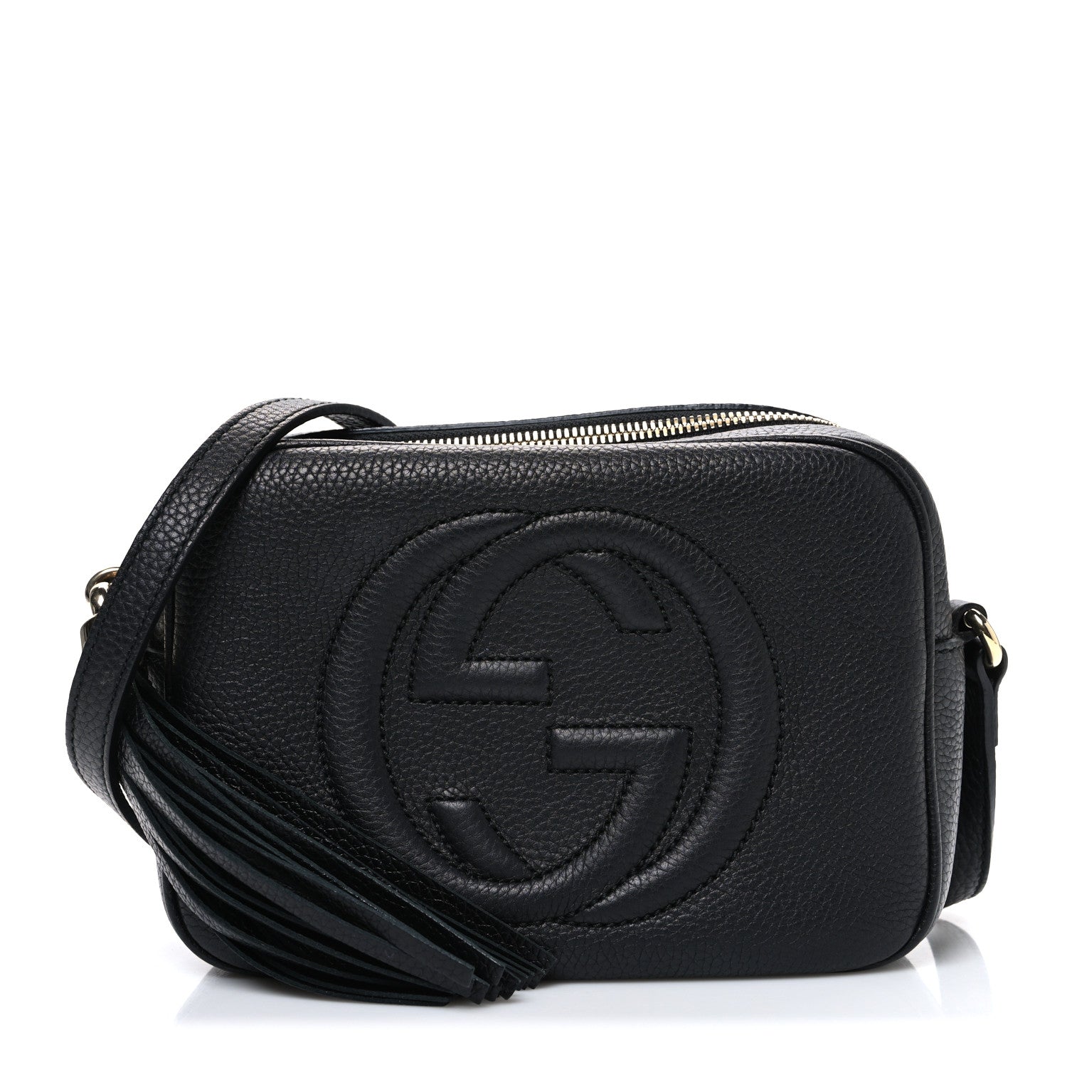 Gucci Pebbled Calfskin Small Soho Disco Bag Black 1 of 10