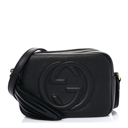 Gucci Pebbled Calfskin Small Soho Disco Bag Black 1 of 10