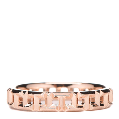 Tiffany 18K Rose Gold Narrow T True Ring 50 5.25 1 of 4