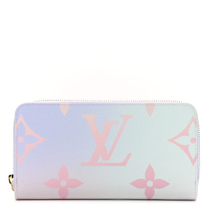 Louis Vuitton Monogram Giant Spring In The City Zippy Wallet Sunrise Pastel 1 of 6