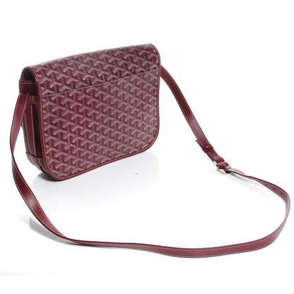 Goyard Goyardine Belvedere MM Messenger Bag Bordeaux 3 of 7