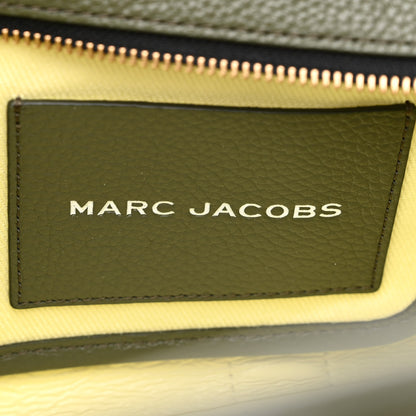 Marc Jacobs Grained Calfskin Small The Tote Bag Bronze Green 6 of 12