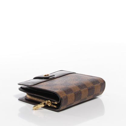 Louis Vuitton Damier Ebene Zippe Zipped Compact Wallet 4 of 7