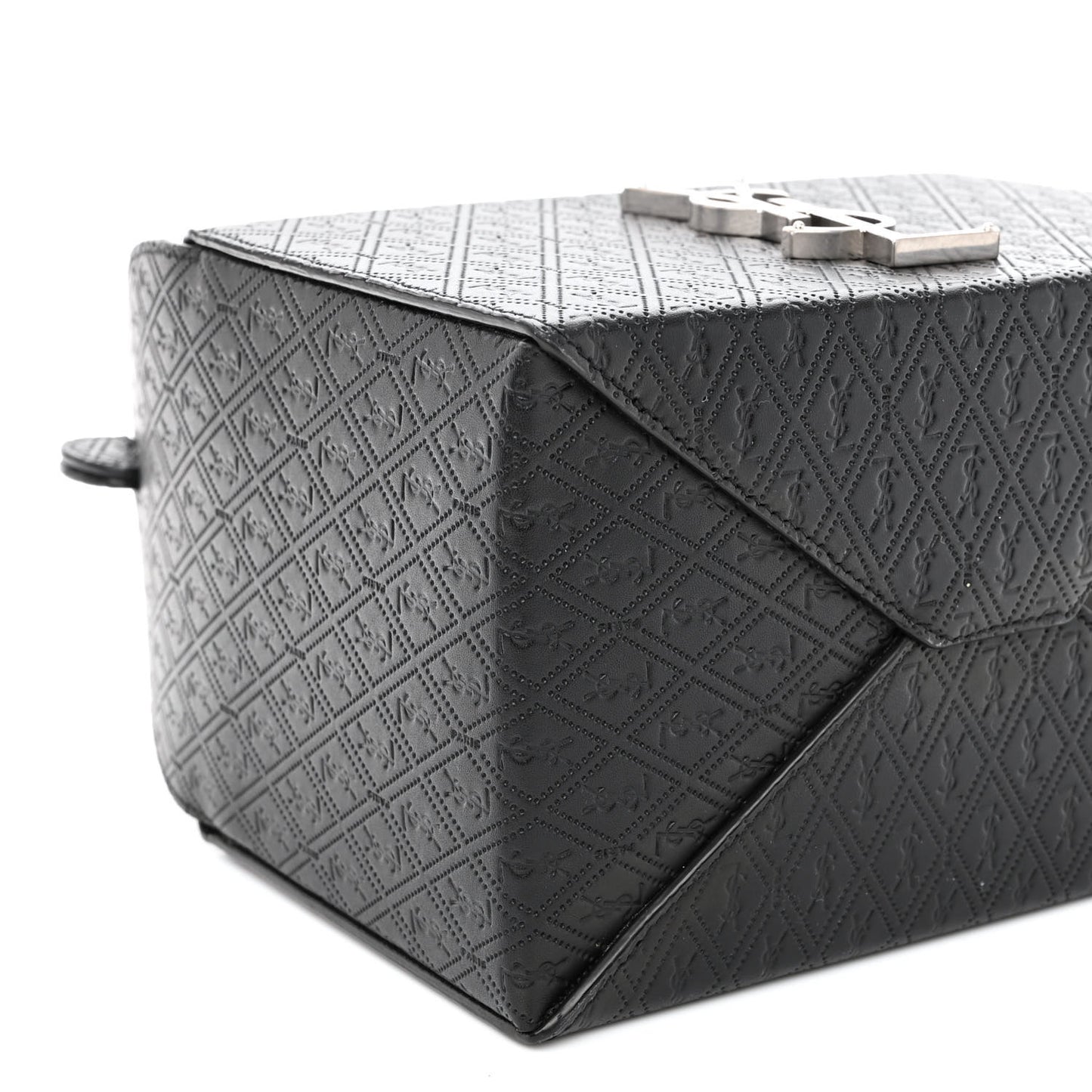 Calfskin Monogram Take Away Box Black