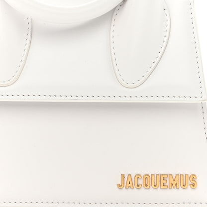 Jacquemus Smooth Calfskin Le Chiquito Noeud White 7 of 9