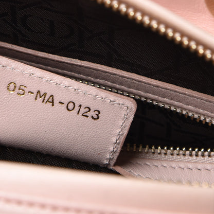 Christian Dior Lambskin Cannage Large Lady Dior Light Pink 7 of 13