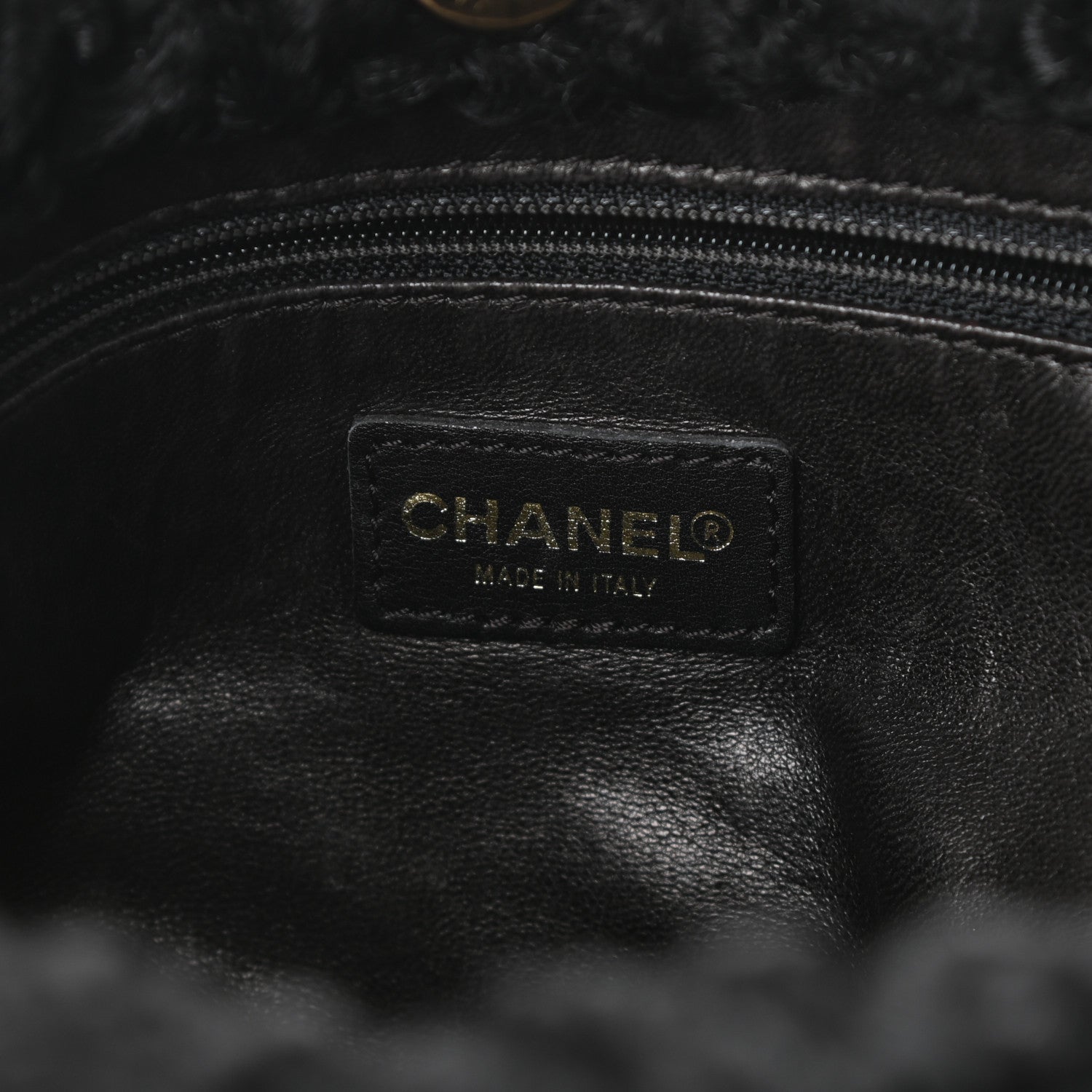 Chanel Persian Lamb Fur Shoulder Bag Black 5 of 9
