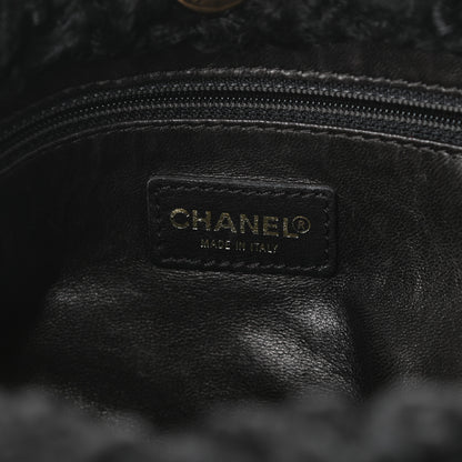 Chanel Persian Lamb Fur Shoulder Bag Black 5 of 9