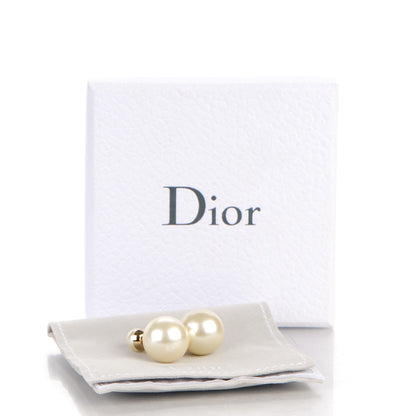 Christian Dior Pearl Mise En Dior Tribal Earrings 5 of 5